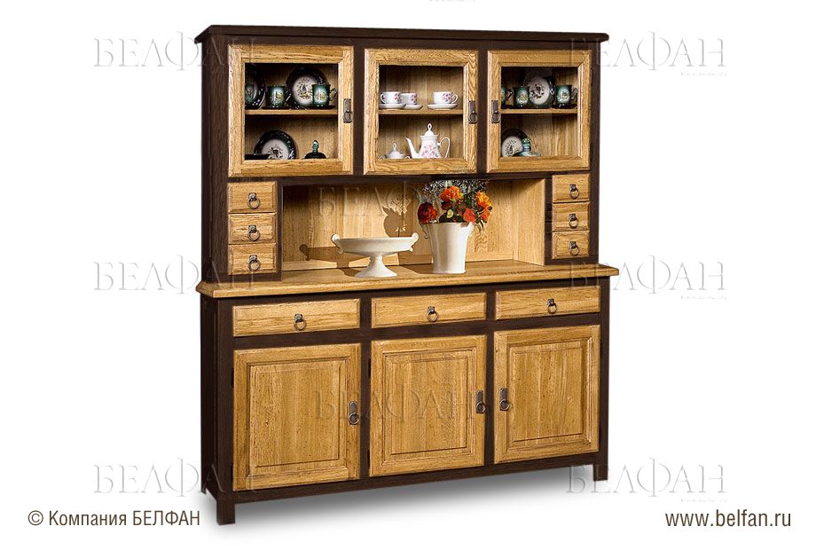 Фото буфетов из массива дерева