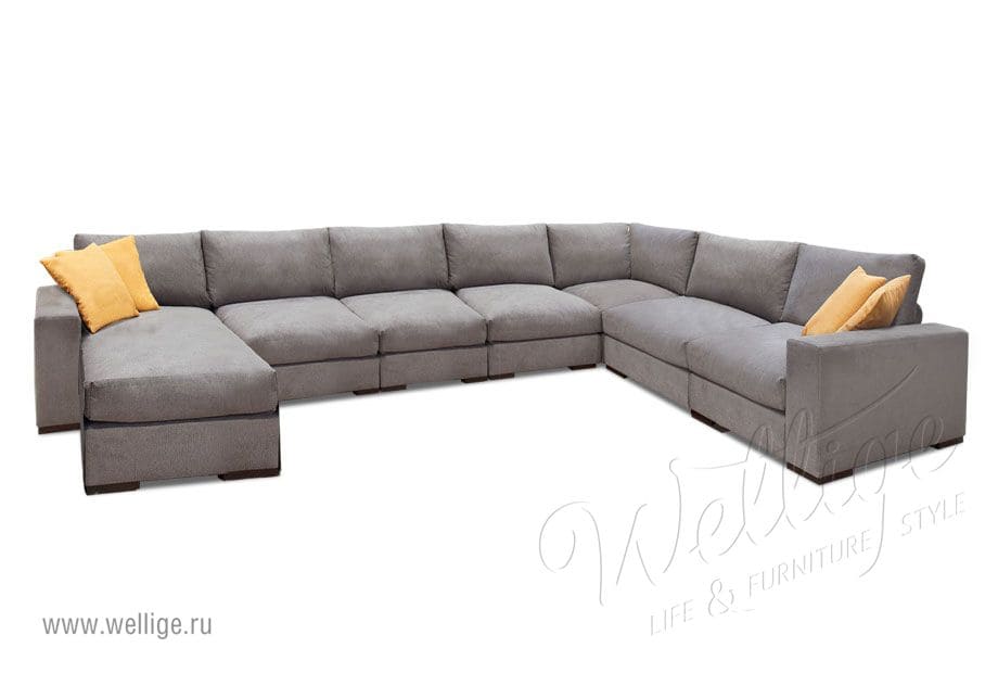 Модульные диваны П-образной формы