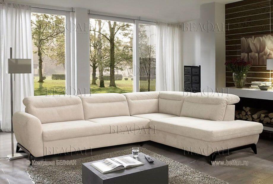 Угловой диван для гостиной: нюансы выбора