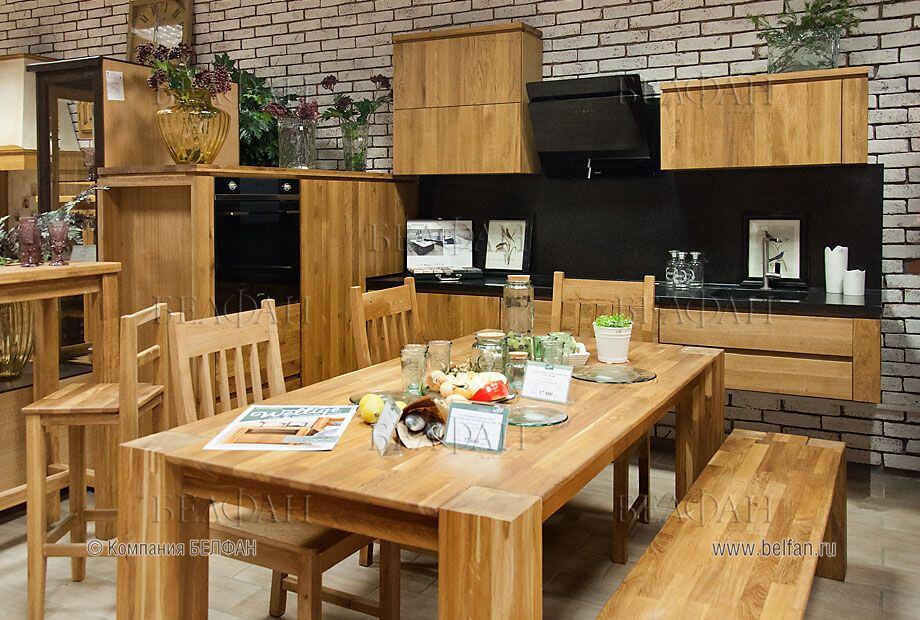 Плюсы кухни из массива дерева Плюсы кухни из массива дерева