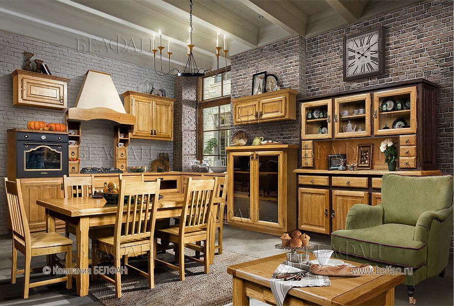 Фото2 кухня из массива дерева Фото2 кухня из массива дерева