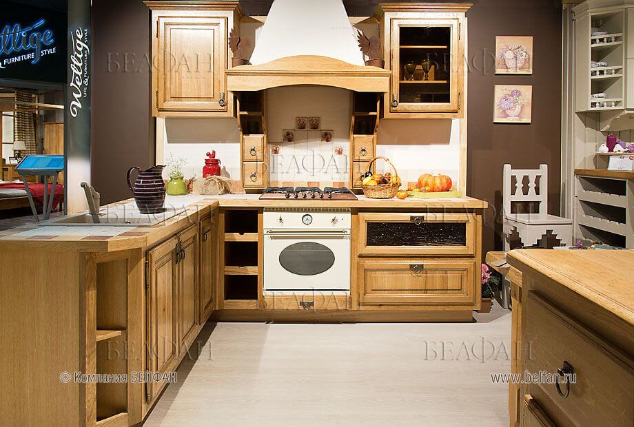 Фото3 кухня из массива дерева