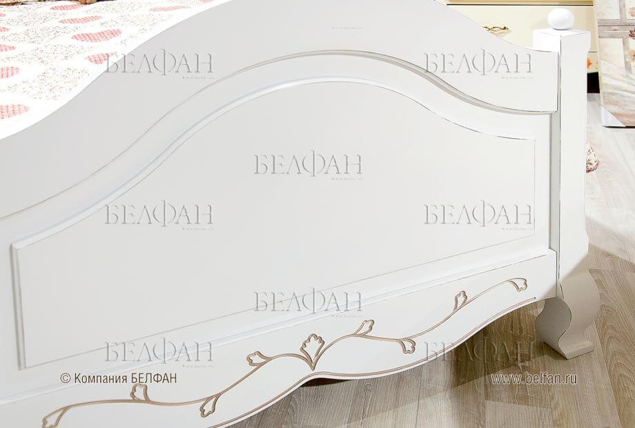 Украшения детских кроватей из массива дерева