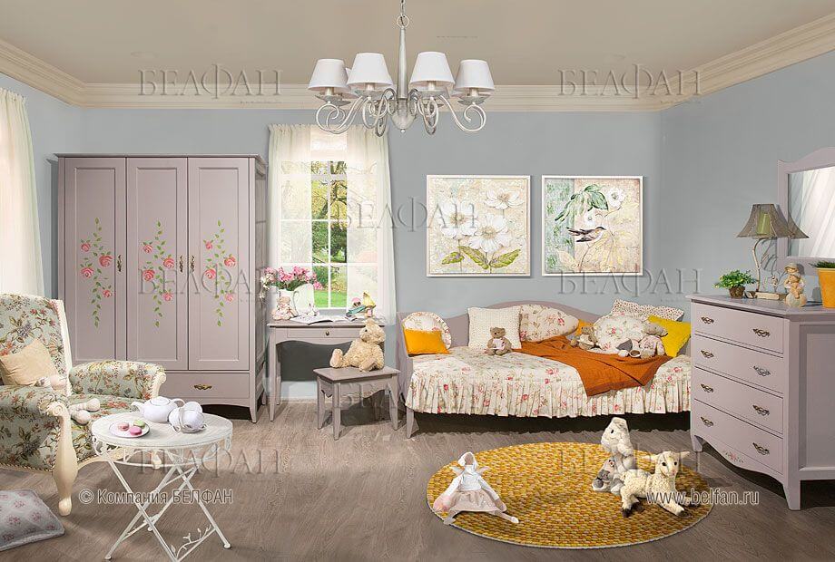 Дизайн комнаты для малышки 2-3 лет