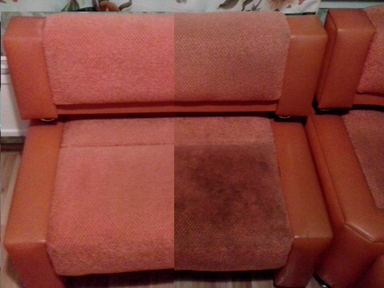 Как отмыть засаленную поверхность мягкой мебели