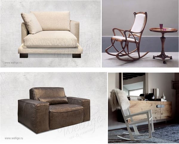 Кресла в стиле лофт