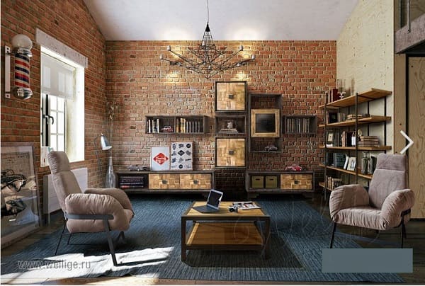 Кресла в стиле лофт