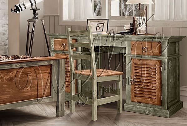 Кабинет в коричневых тонах