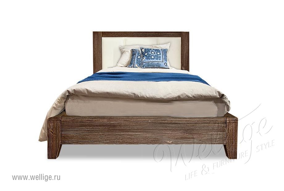 Кровать из массива бука - актуальные стили Кровать из массива бука