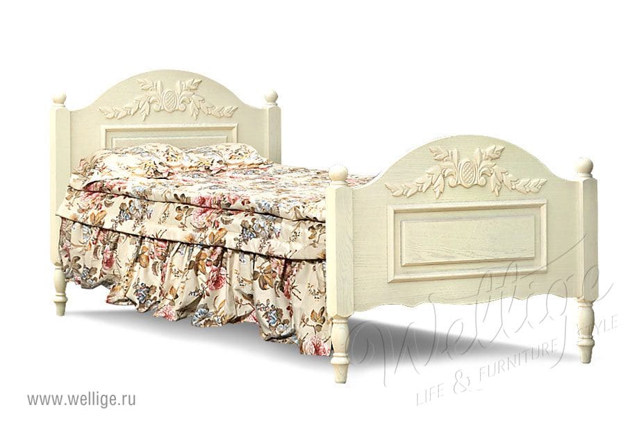 Кровать из массива бука фото №6 Кровать из массива бука