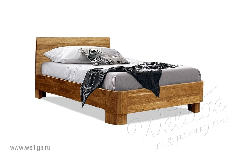 Кровать из массива бука - прочность каркаса Кровать из массива бука