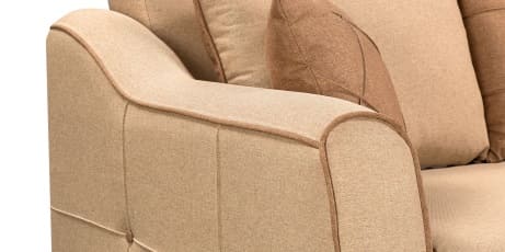 Диван в коричневых тонах