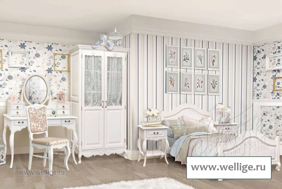 Магия белого цвета в интерьере детской