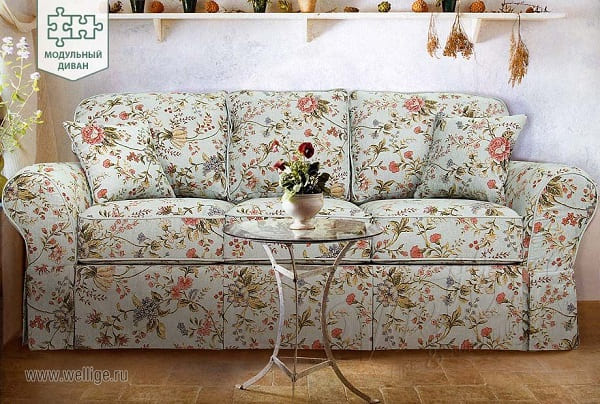 Диваны в стиле прованс