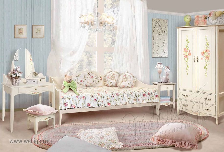 Особенности детской комнаты в стиле прованс