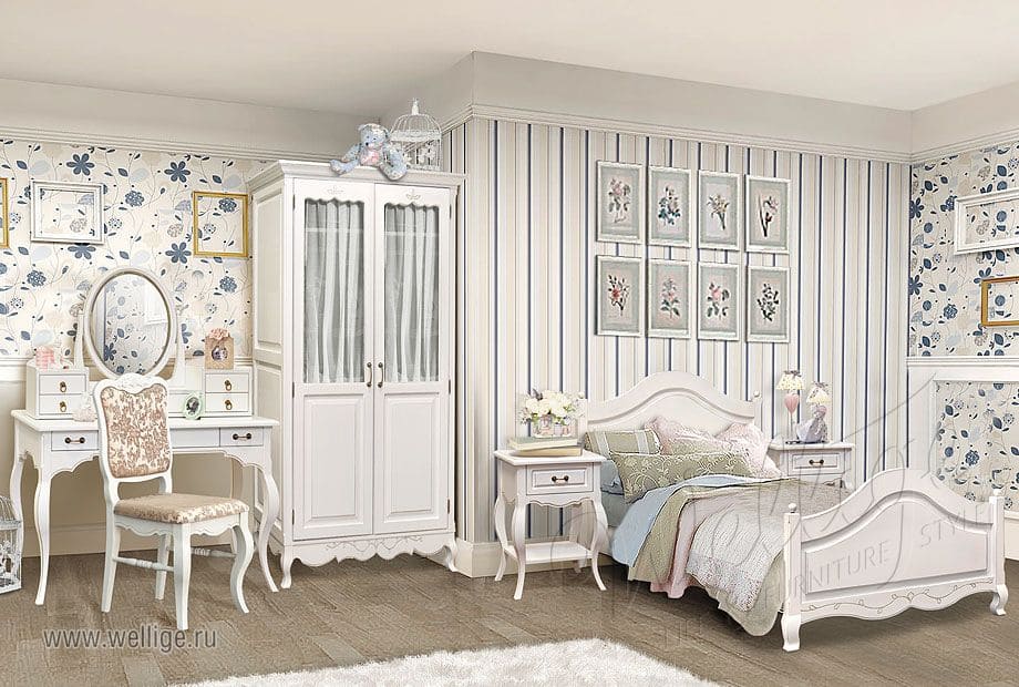Детская в стиле прованс для девочки