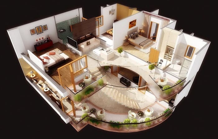 Расстановка мебели в доме