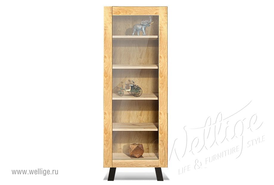 Шкаф с витриной с одной дверью высокий «Dillinger»