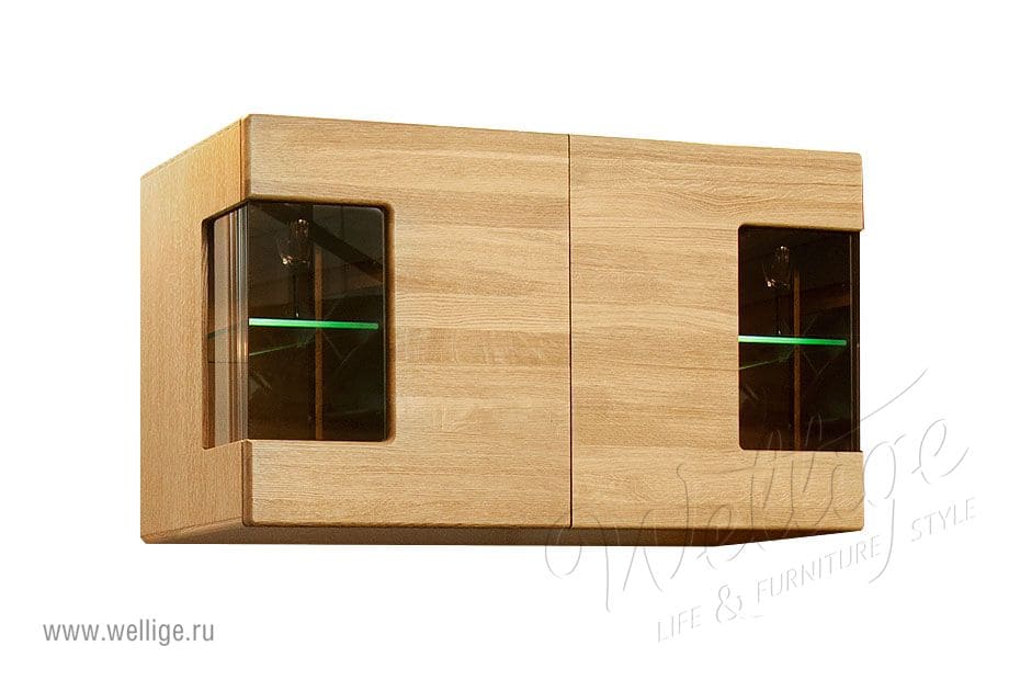 Шкаф-витрина в стиле лофт