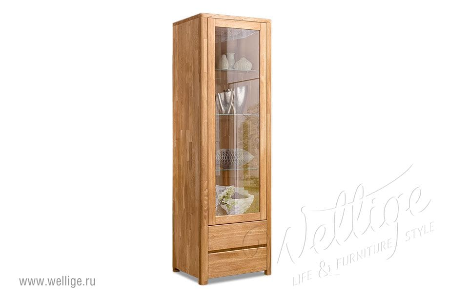 Шкаф-витрина в стиле лофт