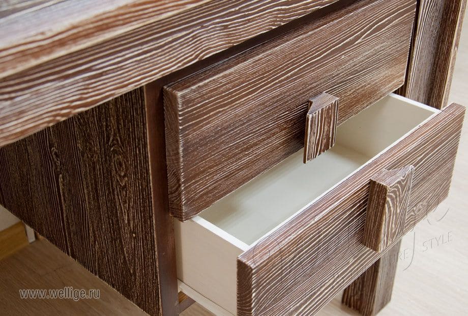 Кабинет в стиле лофт