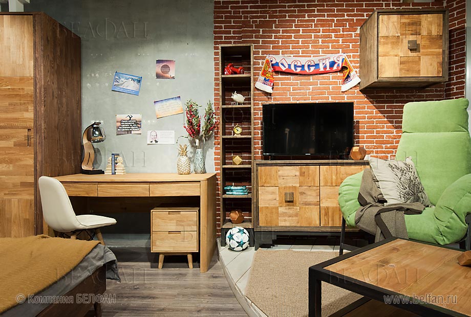 Интерьер детской в бежевых тонах