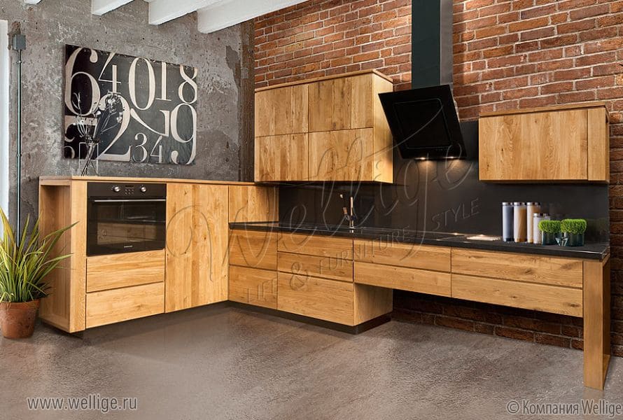 Стиль лофт в интерьере кухни - пол Стиль лофт в интерьере кухни