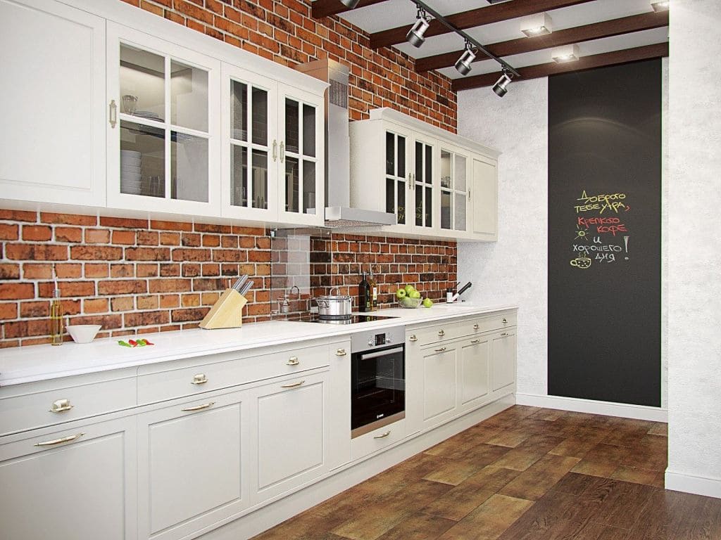 Стиль лофт в интерьере кухни Мебель в стиле лофт