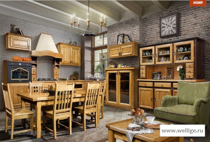 мебели из натурального дерева