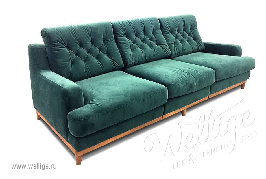 Преимущества диванов в бирюзовых тонах