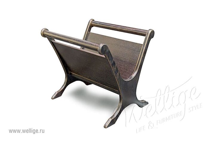 Газетницы из массива дерева_виды Газетницы из массива дерева_виды