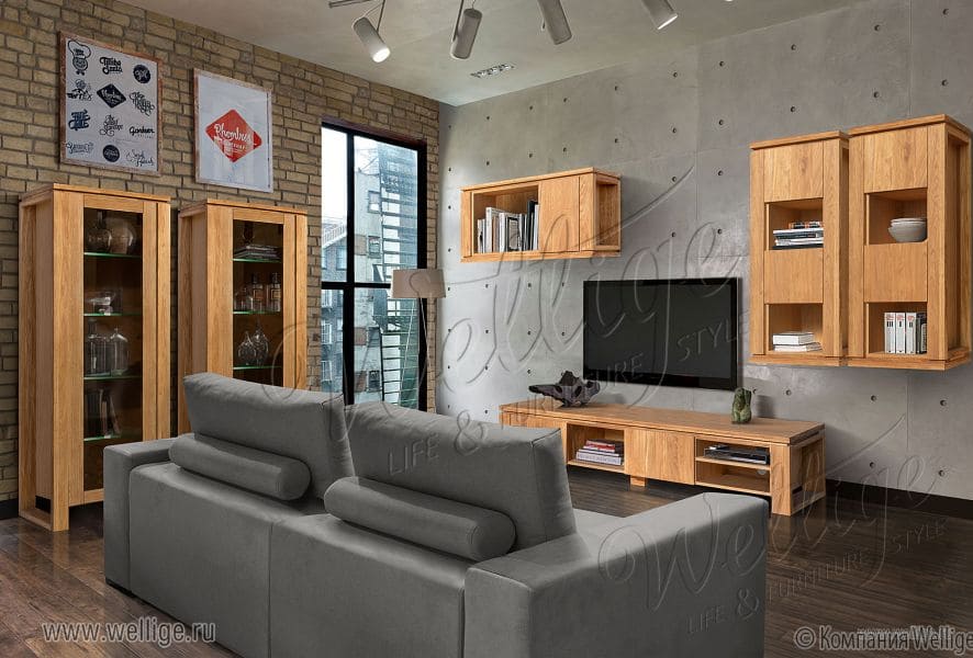 Квартира-студия в стиле лофт