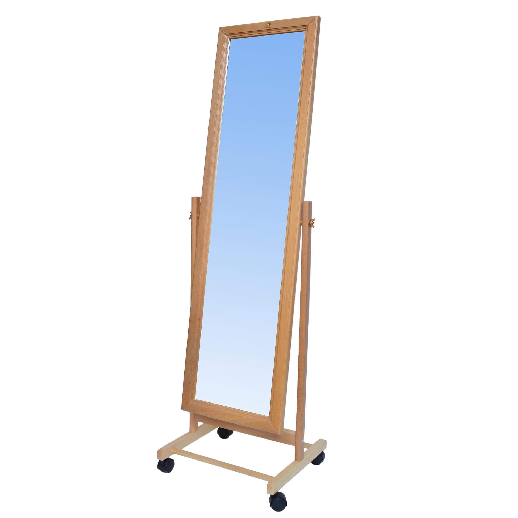 Напольное зеркало в раме