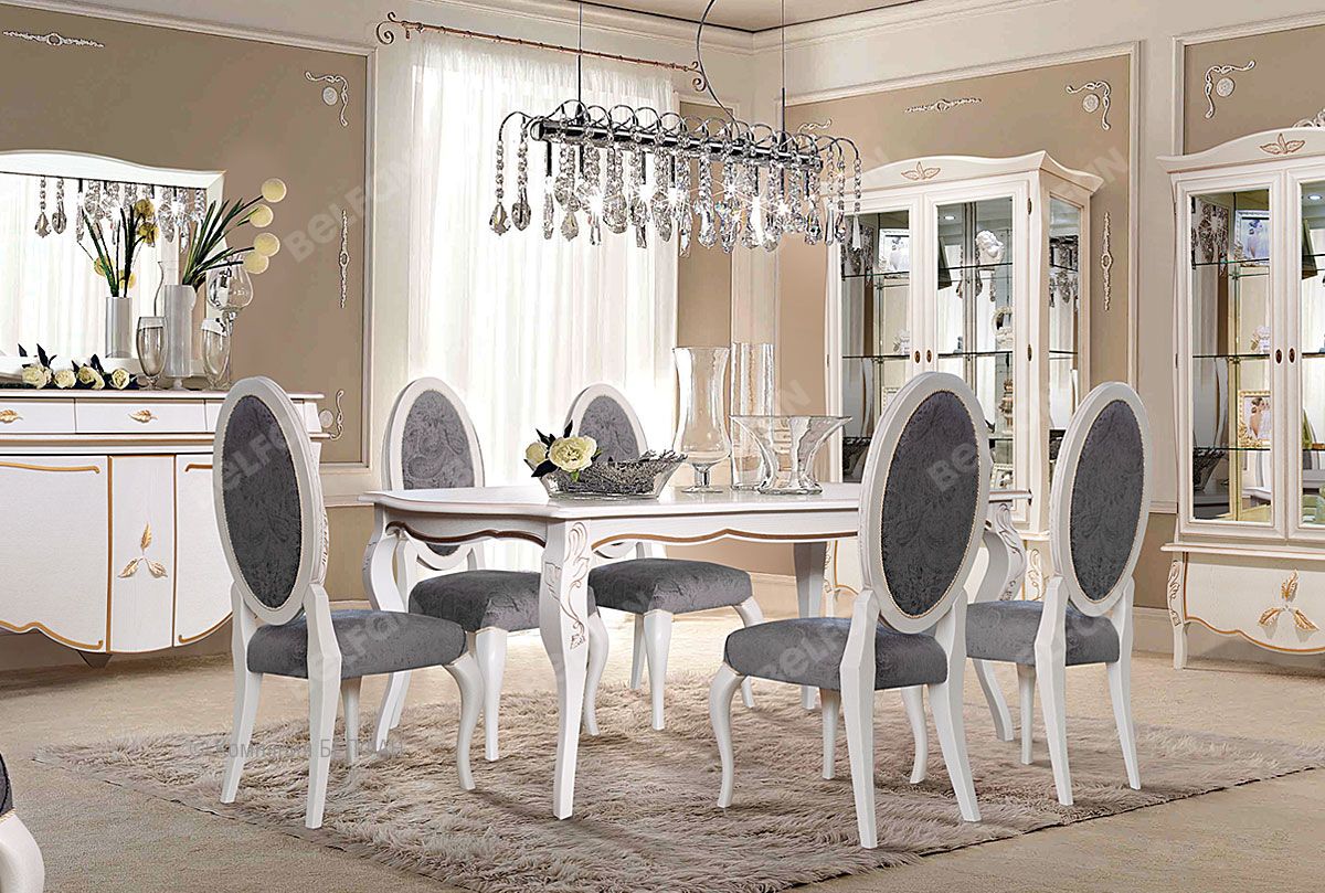 Обустройство столовой и кухни мебелью в стиле «классика» Обустройство столовой и кухни мебелью в стиле «классика»