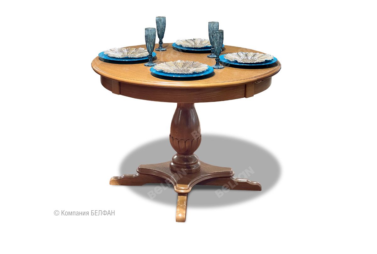 Фото5 обеденный стол из массива дуба