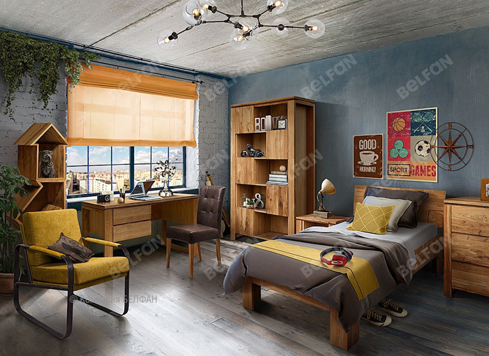 Модульная подростковая мебель для мальчиков Модульная подростковая мебель для мальчиков