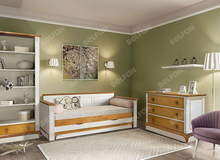 Характерные черты и плюсы детской кровати с комодом