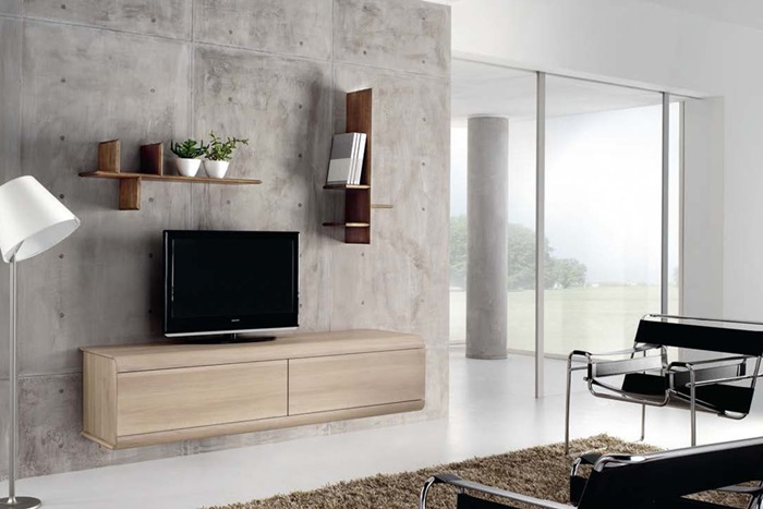 Разновидности подвесной тумбы под телевизор Разновидности подвесной тумбы под телевизор