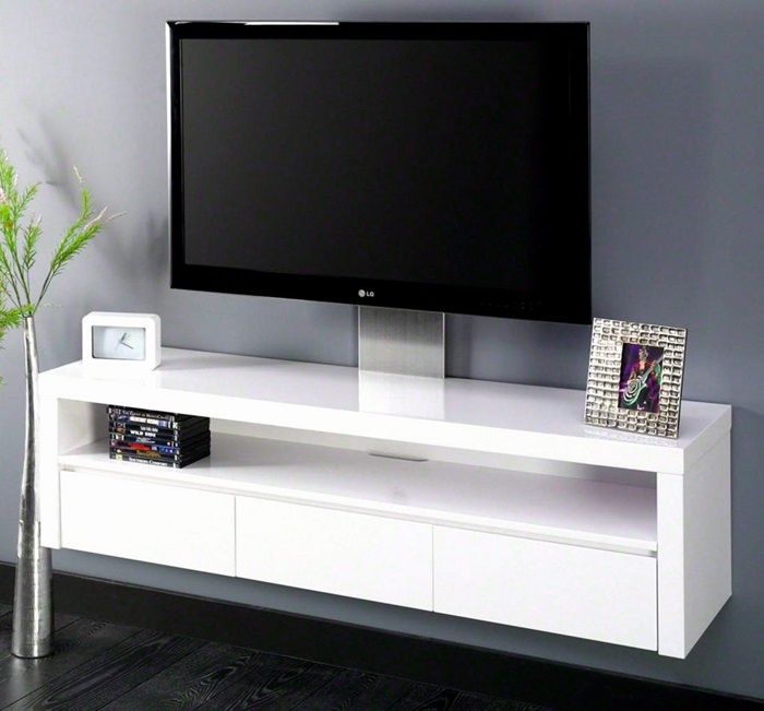 Стили подвесных тумб под телевизор Стили подвесных тумб под телевизор