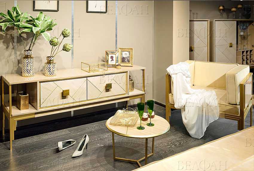 Коллекция Angeles Gold - гостиная