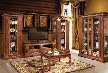 Тёмная гостиная Милана