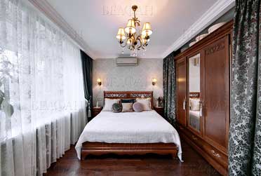 Тёмная спальня Оскар (орех)