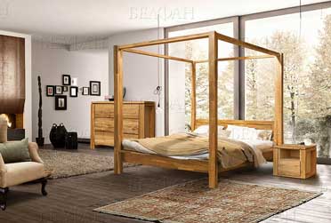 Коллекция мебели из дуба Берген