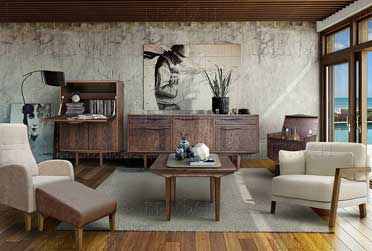 Коллекция мебели из дуба Хайленд